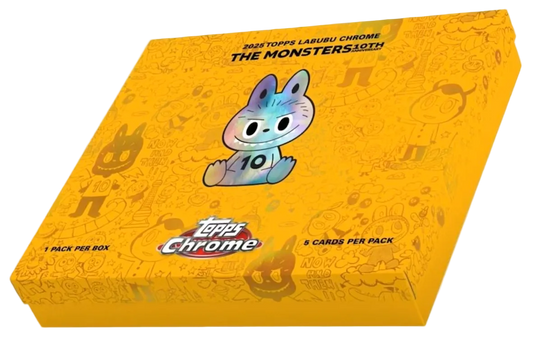2025 Topps Chrome Labubu Box
