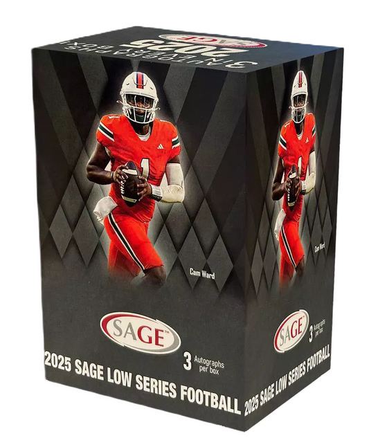 2025 Sage Low Series Football Blaster Box