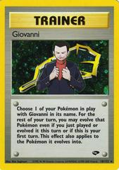 Giovanni (18) - Gym Challenge (G2)
