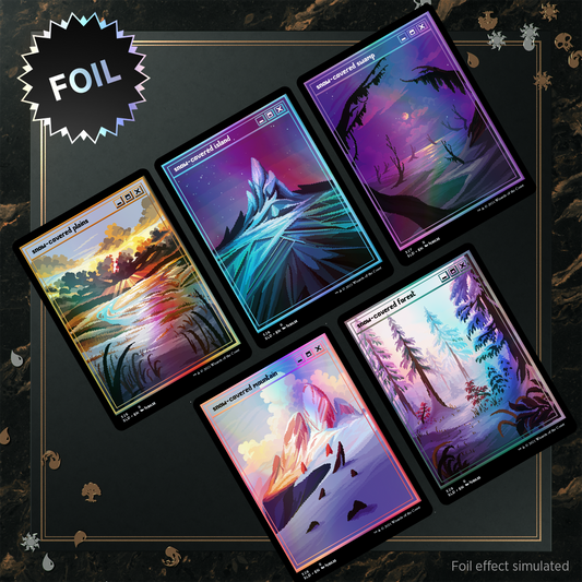 Secret Lair Drop: PixelSnowLands.jpg - Traditional Foil Edition