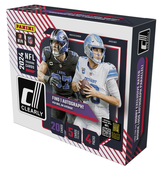 2024 Panini Clearly Donruss Football Hobby Box