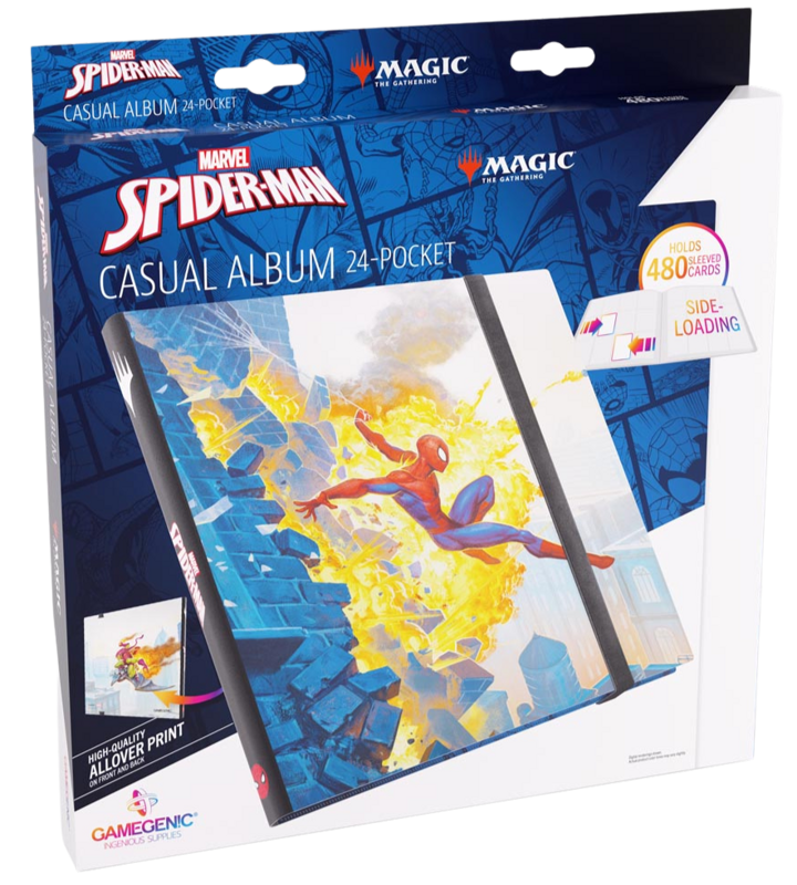 Gamegenic - Casual Album 24-Pocket Binder - Marvel's Spider-Man