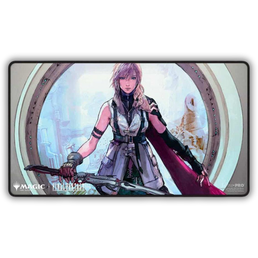 Ultra Pro Premium Black Stitched Playmat - Magic: The Gathering - Final Fantasy
