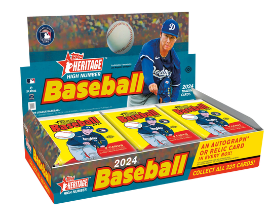 2024 Topps Heritage High Number Baseball Hobby Box