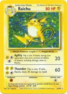 Raichu - Base Set (BS)