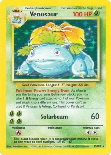 Venusaur - Base Set (BS)