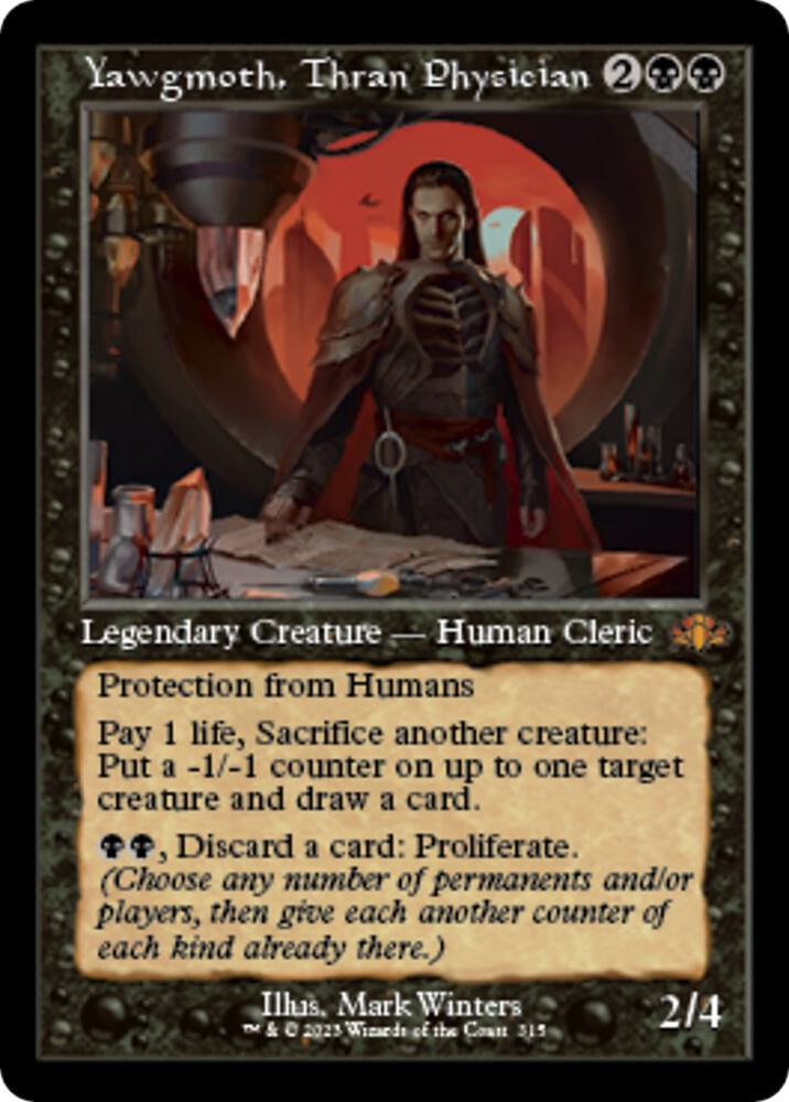 Yawgmoth, Thran Physician (Retro Frame) - Dominaria Remastered (DMR)