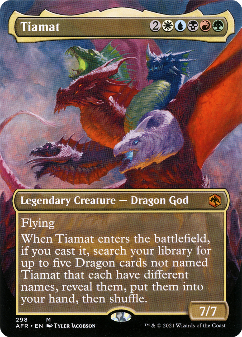 Tiamat (Borderless) - Adventures in the Forgotten Realms (AFR)