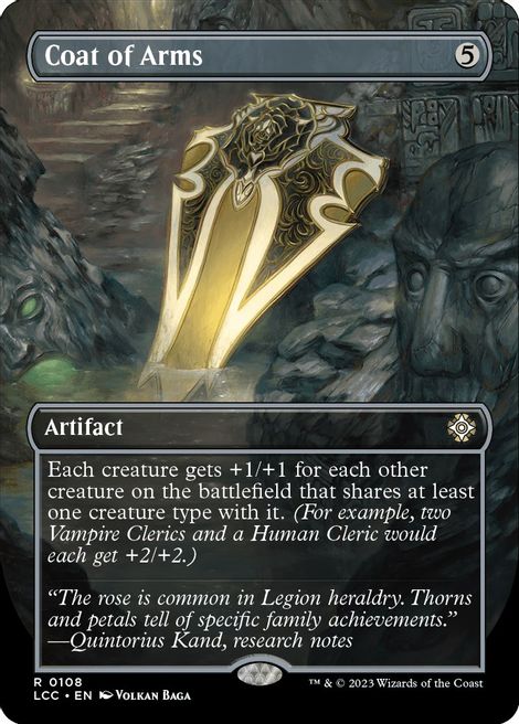 Coat of Arms (Borderless) - Commander: The Lost Caverns of Ixalan (LCC)