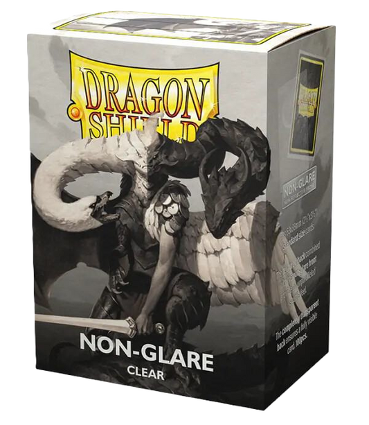 Dragon Shield Sleeves: Non-Glare Clear Matte (Box Of 100)