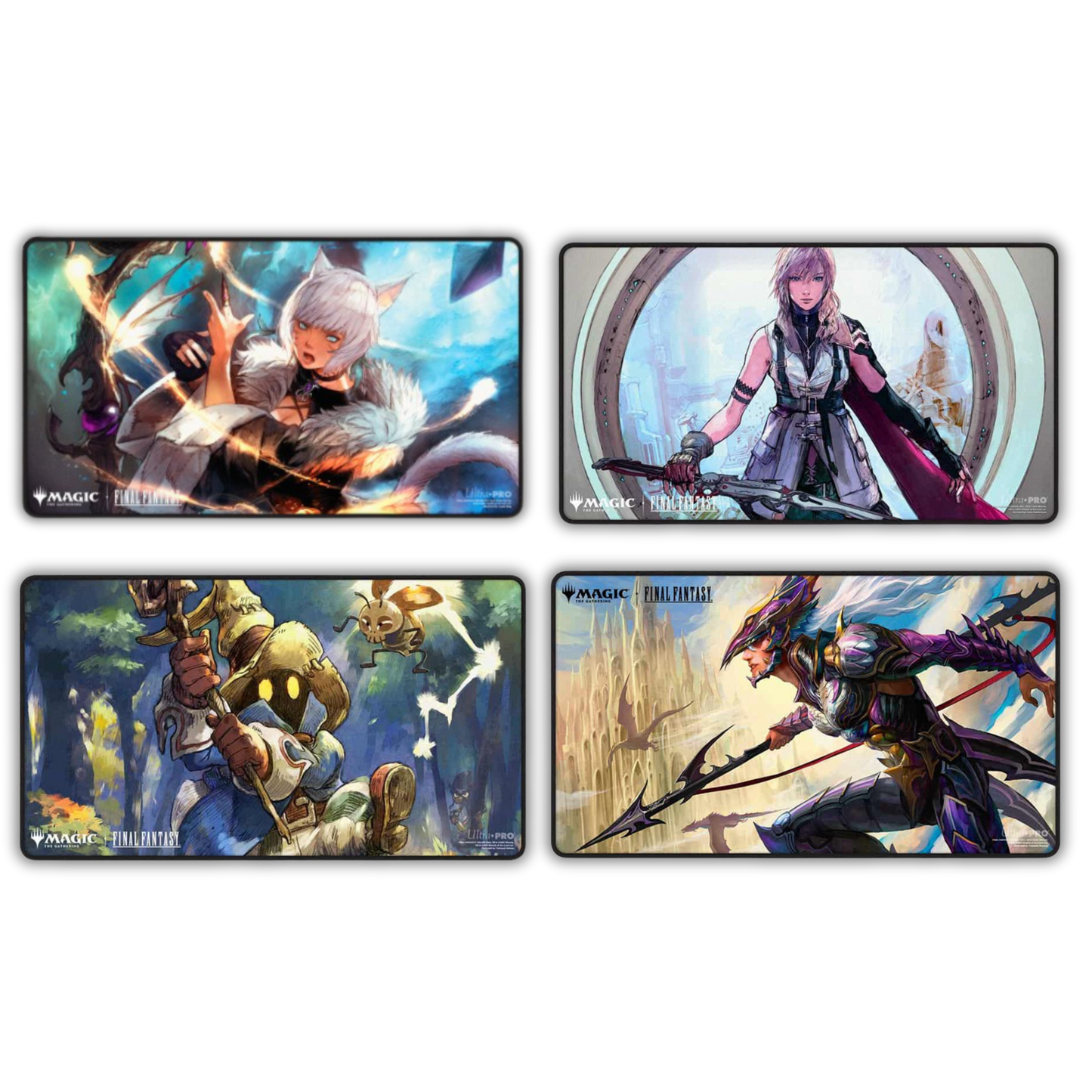 Ultra Pro Premium Black Stitched Playmat - Magic: The Gathering - Final Fantasy