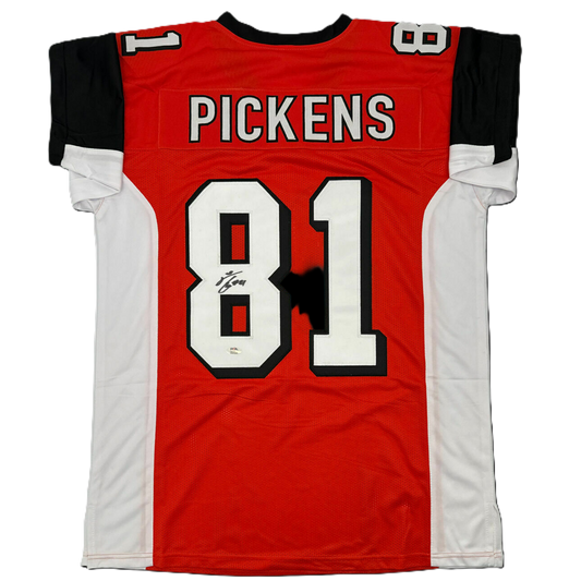 Carl Pickens Autographed Signed Custom Jersey -  PSA  COA