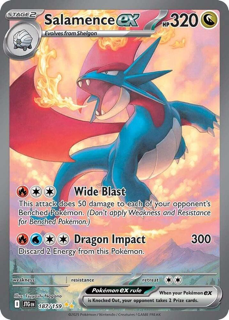 Salamence ex - 187/159 - SV09: Journey Together