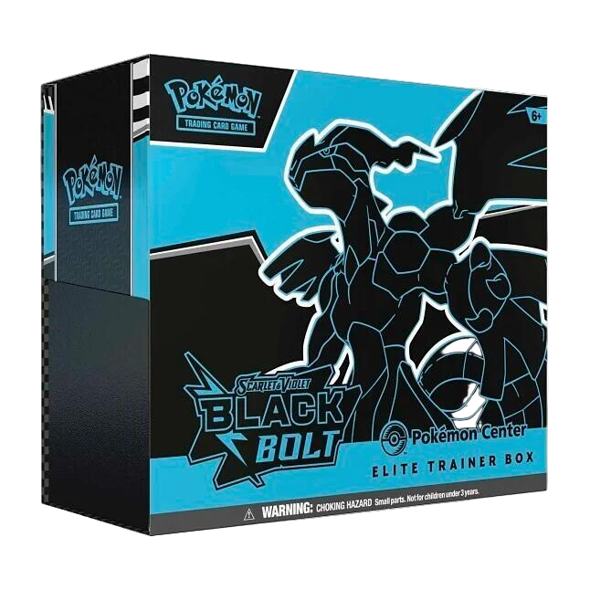 Black Bolt Pokemon Center Elite Trainer Box (Exclusive) - SV: Black Bolt (BLK)