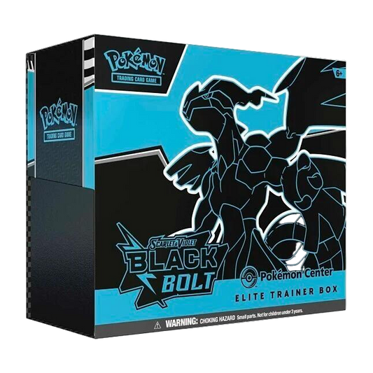 Black Bolt Pokemon Center Elite Trainer Box (Exclusive) - SV: Black Bolt (BLK)