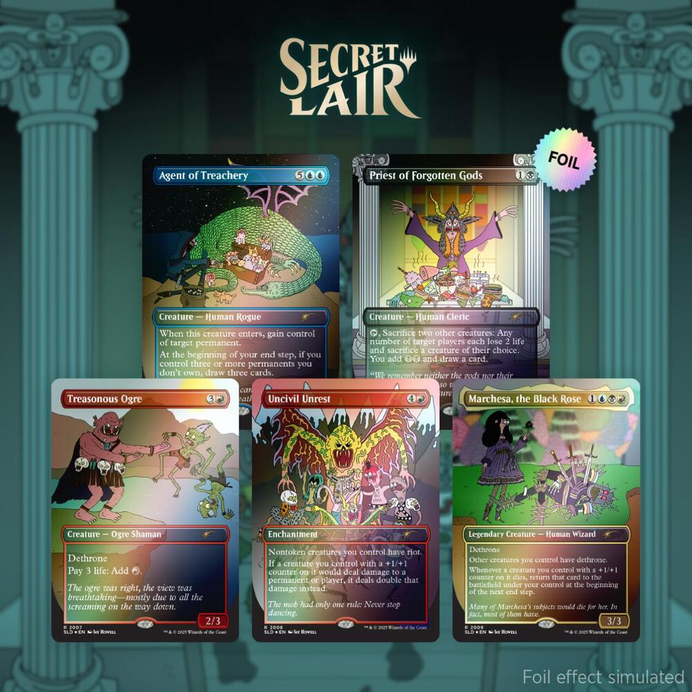 Secret Lair Drop: Featuring: Jay Howell - Rainbow Foil Edition - Secret Lair Drop Series (SLD)
