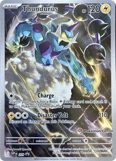 (POS) Thundurus - 209 (Pokemon Center Exclusive) - SV: Scarlet & Violet Promo Cards (SVP)