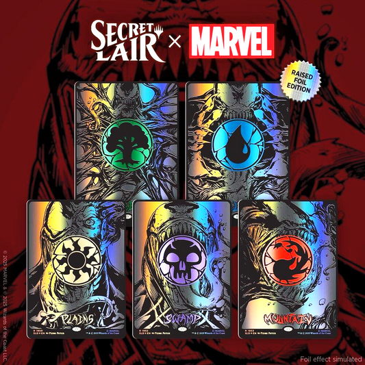 Secret Lair Drop: Secret Lair x Marvel's Spider-Man: Mana Symbiote - Raised Foil Edition - Secret Lair Drop Series (SLD)