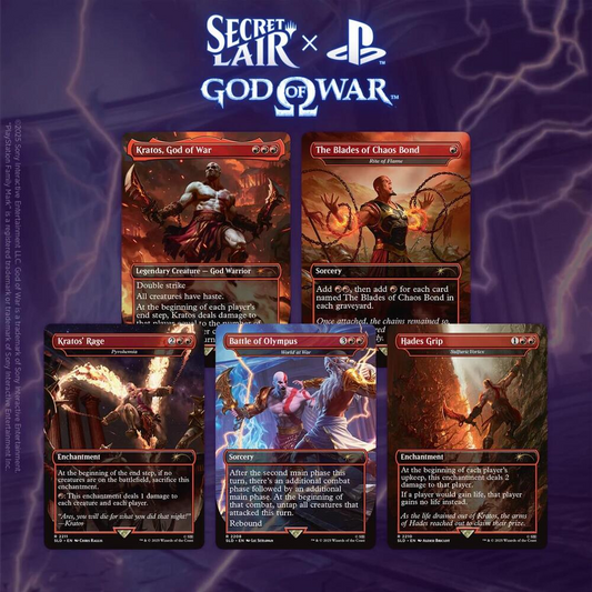 Secret Lair x God of War: Greek - Non-Foil Edition - Secret Lair Drop Series (SLD)