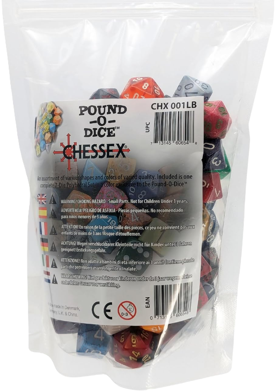 Chessex Pound-O-Dice Assortment