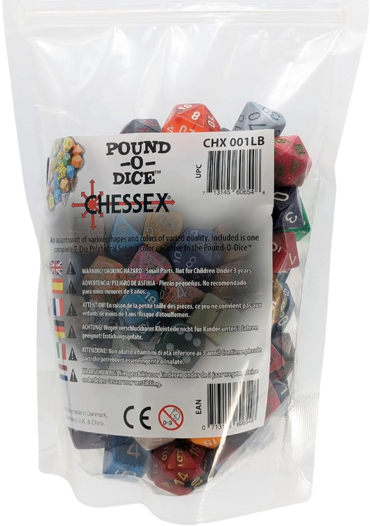 Chessex Pound-O-Dice Assortment