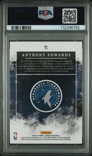 2020 Panini Origins - Anthony Edwards 71 - Red - PSA 10