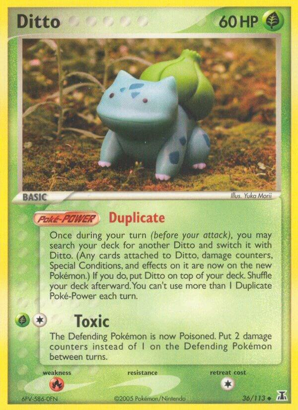Ditto (Bulbasaur) - Delta Species (DS)