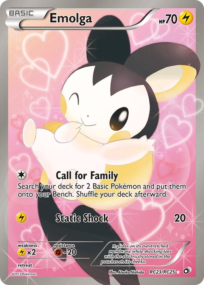 Emolga (Full Art) - Legendary Treasures: Radiant Collection (LTR)