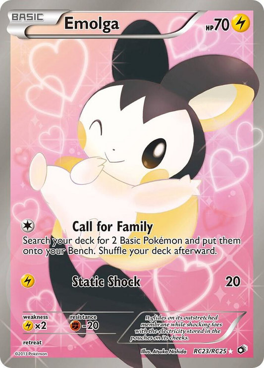 Emolga (Full Art) - Legendary Treasures: Radiant Collection (LTR)