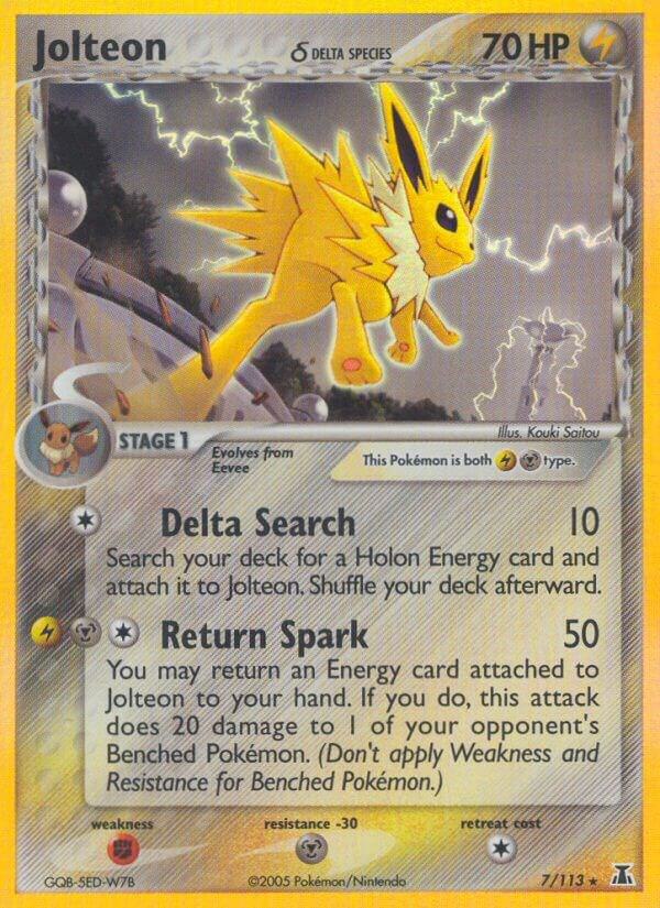 Jolteon (Delta Species) - Delta Species (DS)