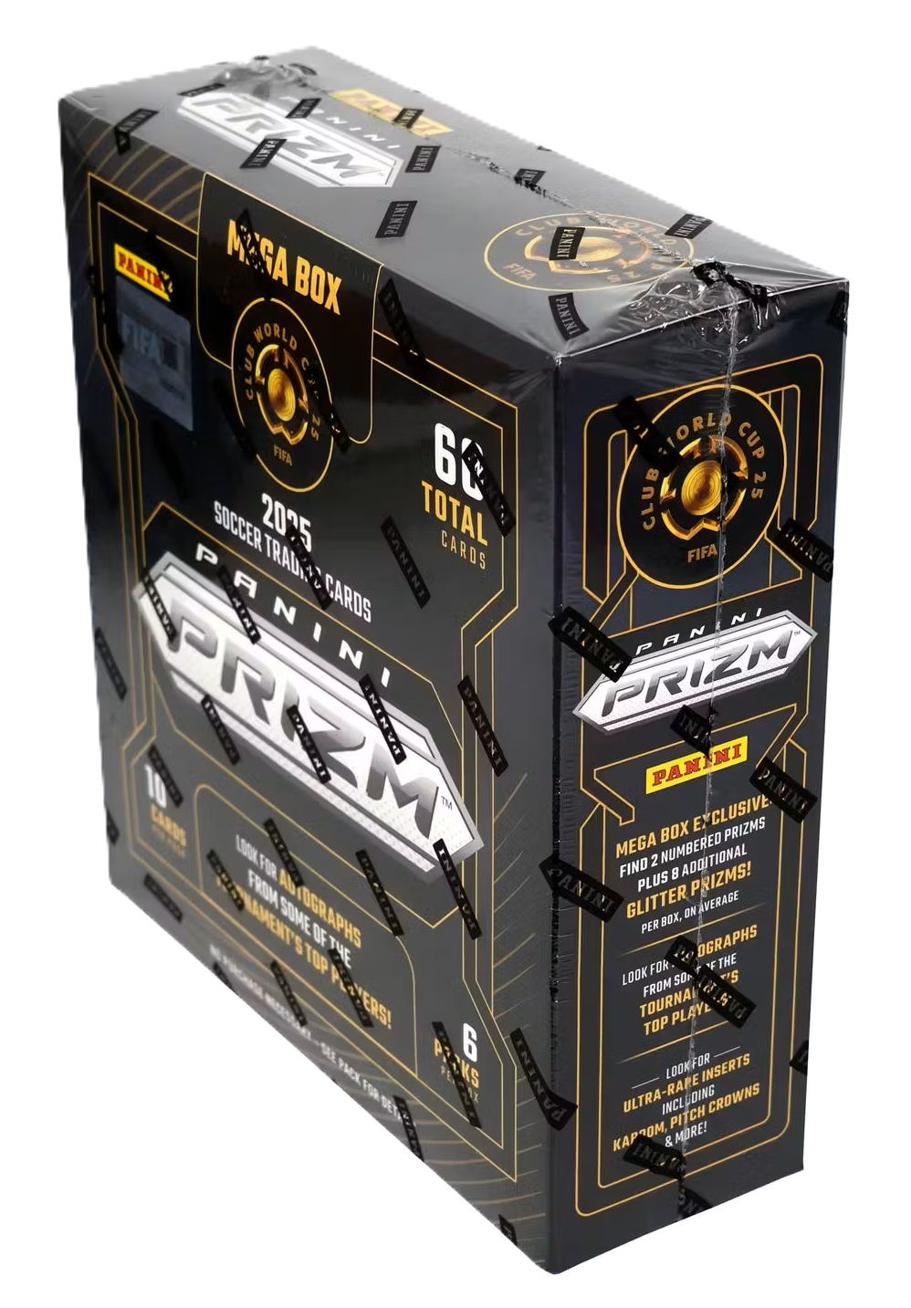 2025 Panini Prizm FIFA Club World Cup Soccer Hobby Mega Box
