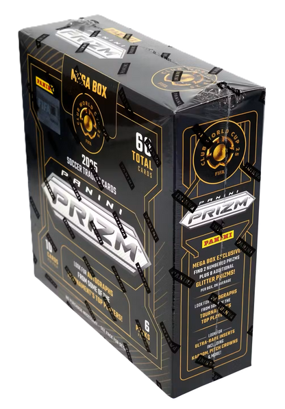 2025 Panini Prizm FIFA Club World Cup Soccer Hobby Mega Box