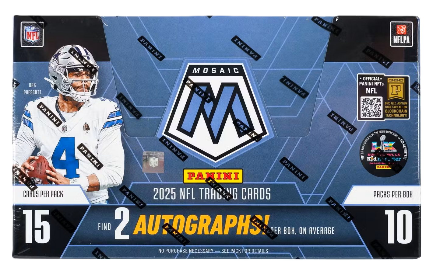 2025 Panini Mosaic Football Hobby Box