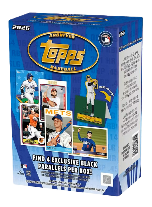 2025 Topps Archives Baseball 7-Pack Blaster Box