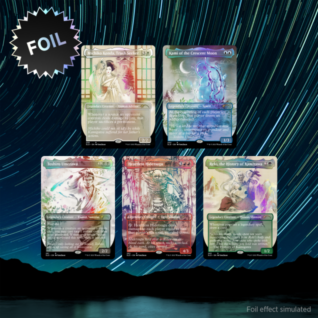 Secret Lair Drop: Kamigawa Ink - Traditional Foil Edition