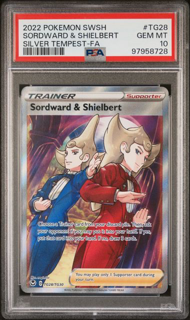 Sordward & Shielbert TG28 - Silver Tempest - 2022 Pokémon - PSA 10