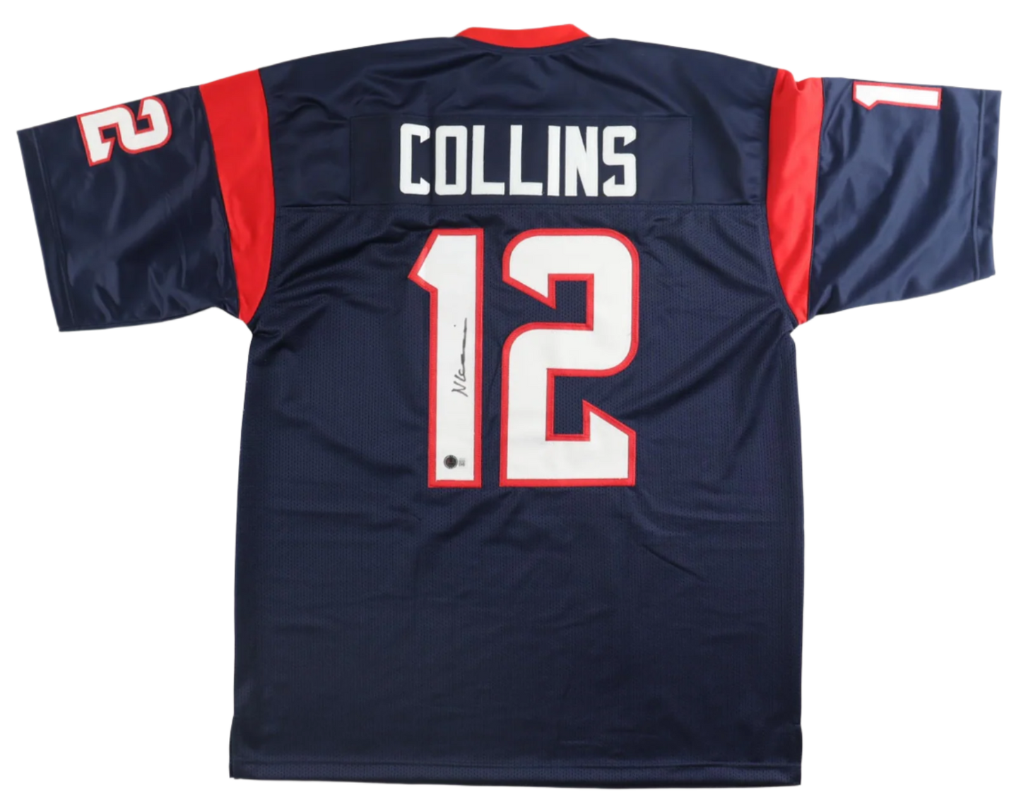 Nico Collins Autographed Signed Texans Football Jersey (Beckett)