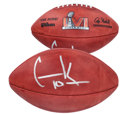 Cooper Kupp Autographed Rams Super Bowl LVI Official Football (Fanatics)