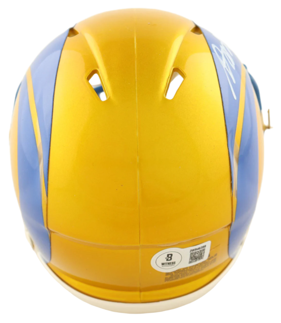 Davante Adams Autographed Signed Riddell Flash Alternate Mini Helmet - Beckett Certified