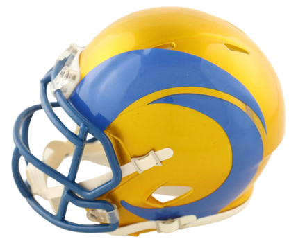 Davante Adams Autographed Signed Riddell Flash Alternate Mini Helmet - Beckett Certified