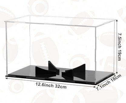 Mike Tyson Autographed Signed Everlast Red Boxing Glove in Display Case - Fiterman Sports Group Authenticated
