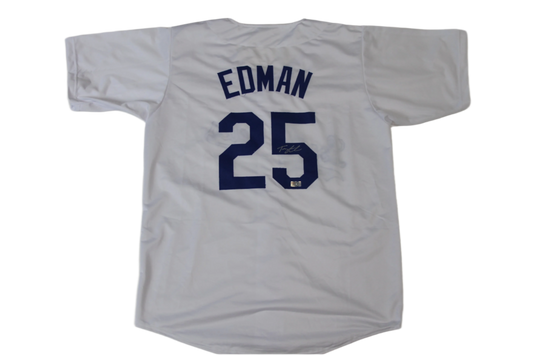 Tommy Edman Autographed Signed Los Angeles Dodgers  Baseball Jersey (TriStar)