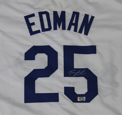 Tommy Edman Autographed Signed Los Angeles Dodgers  Baseball Jersey (TriStar)