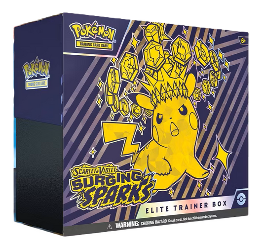 Scarlet & Violet - Surging Sparks Elite Trainer Box - Pokemon TCG