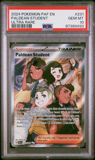 Paldean Students 231 - Paldean Fates - 2024 Pokémon - PSA 10