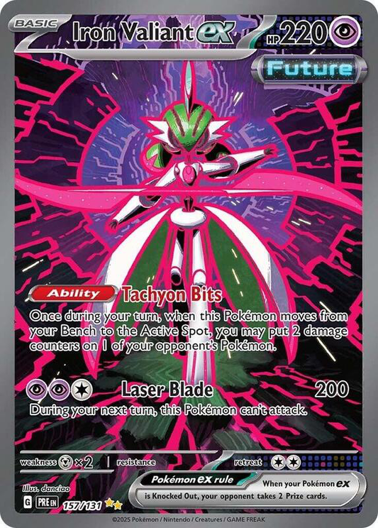 Iron Valiant ex - SV: Prismatic Evolutions (PRE)