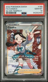 Candice 189 - Silver Tempest - 2022 Pokémon - PSA 10
