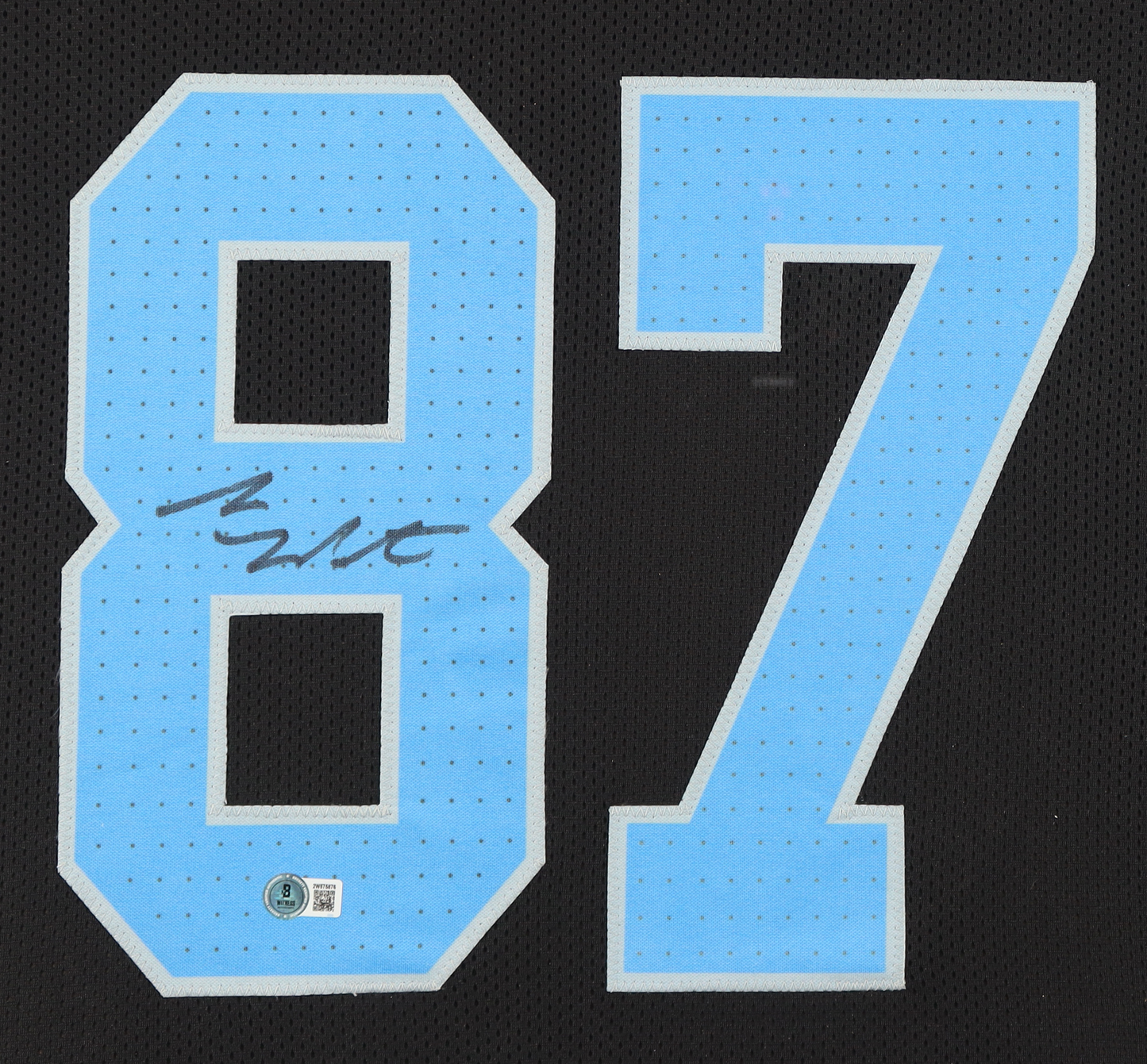 Sam La Porta Autographed Signed Custom Framed Jersey Display (Beckett)