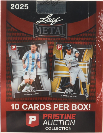 2025 Leaf Metal Pristine Auction Collection Card Box