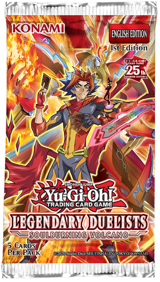 Legendary Duelists: Soulburning Volcano Booster Pack [1st Edition]